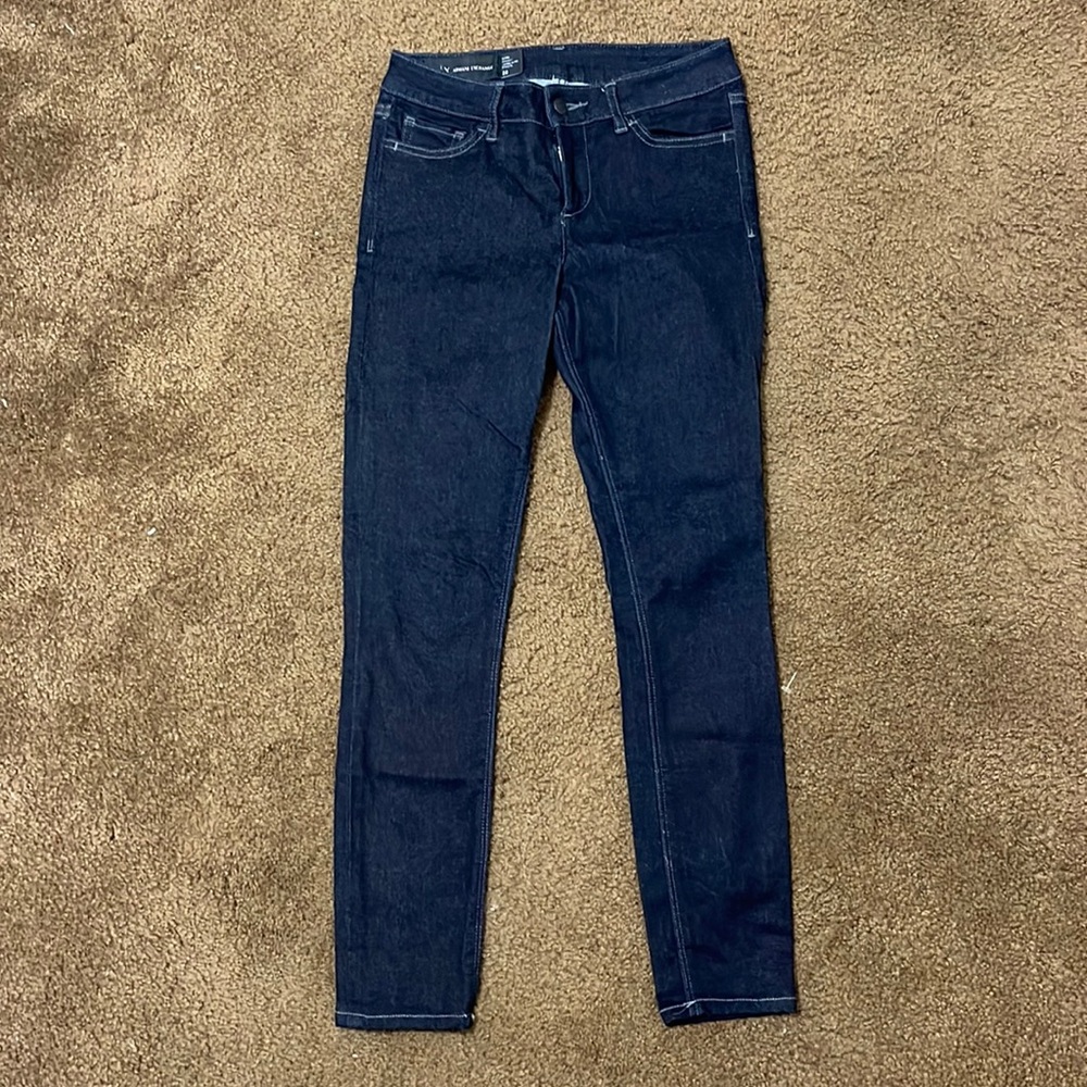 A|X Armani exchange super skinny jean size 25